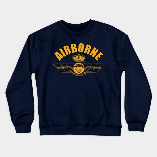 Spanish Airborne Forces Crewneck Sweatshirt by Firemission45